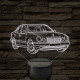 Mercedes W210 E-Class – 7 színű, színváltós 3D LED lámpa