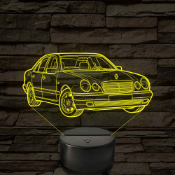 Mercedes W210 E-Class – 7 színű, színváltós 3D LED lámpa