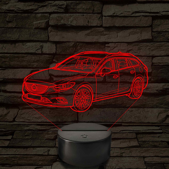 Mazda 6 Kombi – 7 színű, színváltós LED lámpa