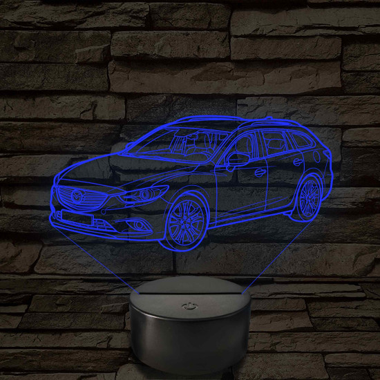 Mazda 6 Kombi – 7 színű, színváltós LED lámpa