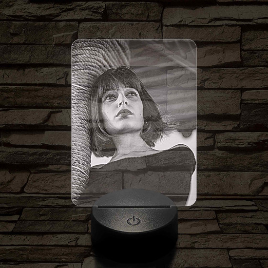 Hasznos Egyedi Nőnapi Fotós Ajándék 7 színű 3D led lámpa