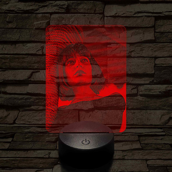 Hasznos Egyedi Nőnapi Fotós Ajándék 7 színű 3D led lámpa