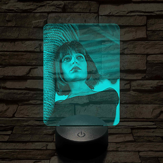 Hasznos Egyedi Nőnapi Fotós Ajándék 7 színű 3D led lámpa