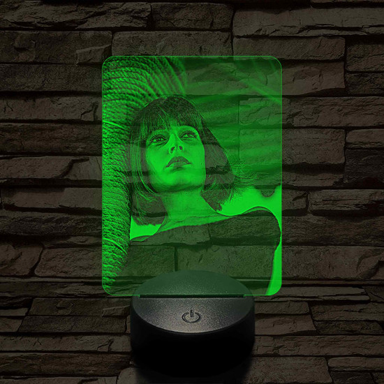 Hasznos Egyedi Nőnapi Fotós Ajándék 7 színű 3D led lámpa