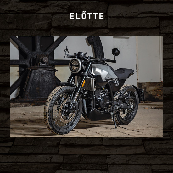 Saját fotó alapján készített vonalas grafika – 7 színű, színváltós LED lámpa