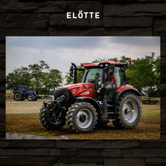 Saját fotó alapján készített vonalas grafika – 7 színű, színváltós LED lámpa