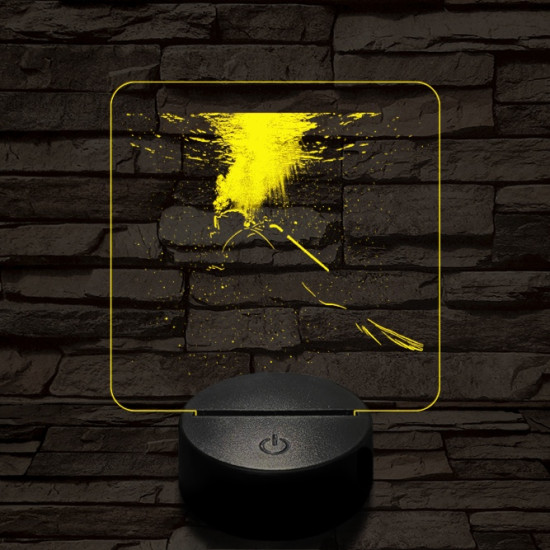 Búvár 3D led lámpa