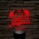 Tökéletes nagybácsi – 7 színű, színváltós LED lámpa