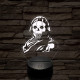 Call of Duty Ghost Simon 7 színű 3D led lámpa