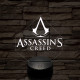 Assassin's creed logo 7 színű 3D led lámpa