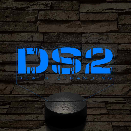 Death Stranding 2 7 színű 3D led lámpa