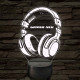 Gamer fejhallgató – 7 színű, színváltós LED lámpa