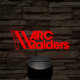 Arc Raiders logo – 7 színű, színváltós 3D LED lámpa