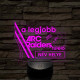 A legjobb ARC Raiders túlélő 7 színű 3D led lámpa