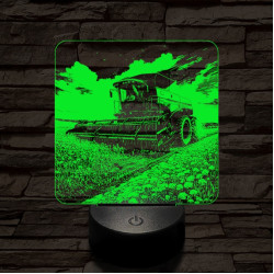 Aratás közben 7 színű valósághű 3D led lámpa