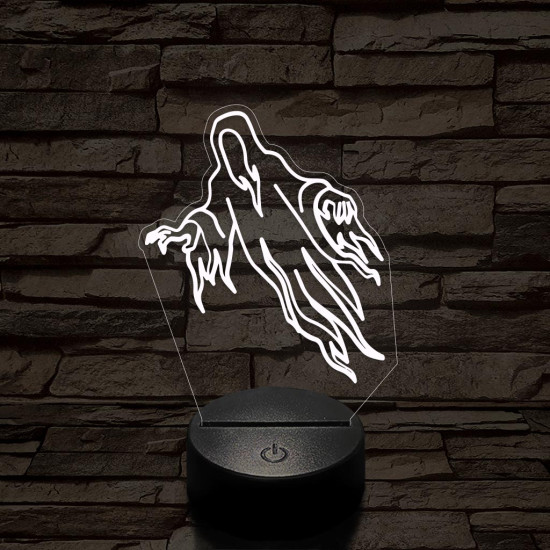 Ősi szellem 7 színű  3D led lámpa