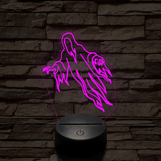 Ősi szellem 7 színű  3D led lámpa