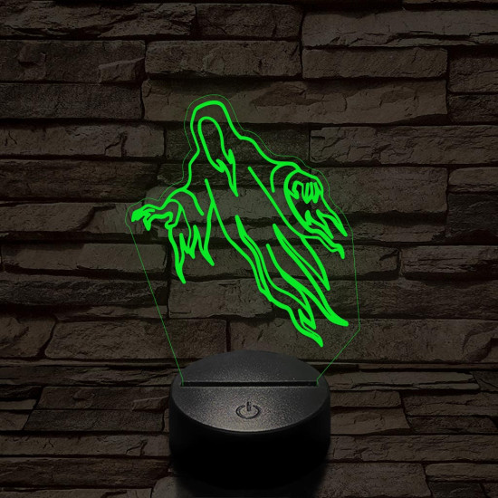Ősi szellem 7 színű  3D led lámpa