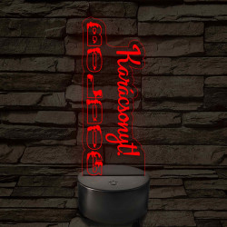 Boldog Karácsonyt! – 7 színű, színváltós 3D LED lámpa