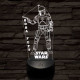 Boba Fett 7 színű led lámpa 