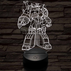 Transformers 01  3D led lámpa