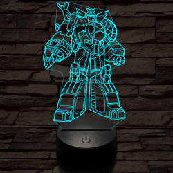 Transformers 01  3D led lámpa
