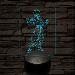 Songohan elszánt 7 színű 3D led lámpa