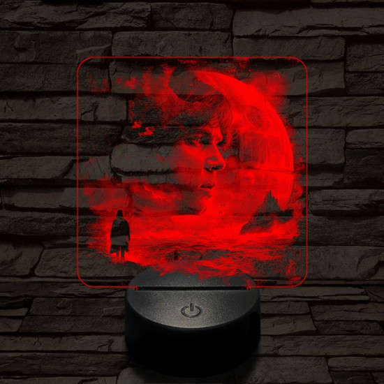 Skywalker sors 7 színű valósághű 3D led lámpa