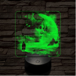 Skywalker sors 7 színű valósághű 3D led lámpa