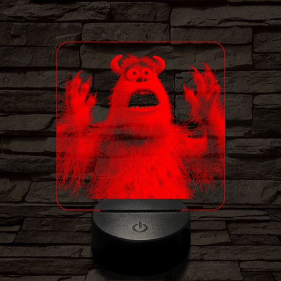 Sullivan rémülete 7 színű valósághű 3D led lámpa