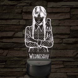 Szerda & Izé – 7 színű, színváltós 3D LED lámpa