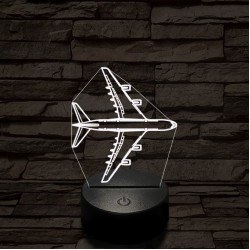 Utasszállító forever 7 színű  3D led lámpa