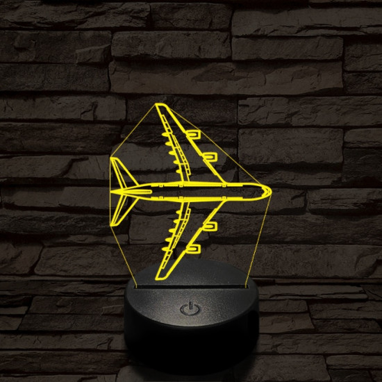 Utasszállító forever 7 színű  3D led lámpa