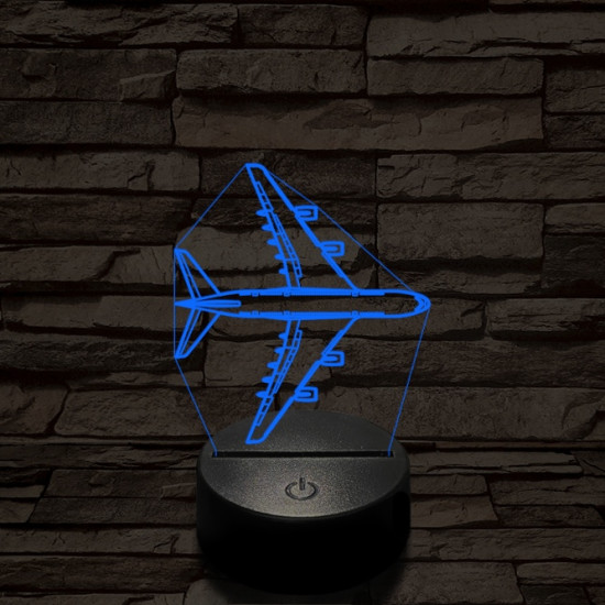 Utasszállító forever 7 színű  3D led lámpa