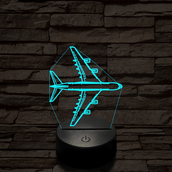 Utasszállító forever 7 színű  3D led lámpa