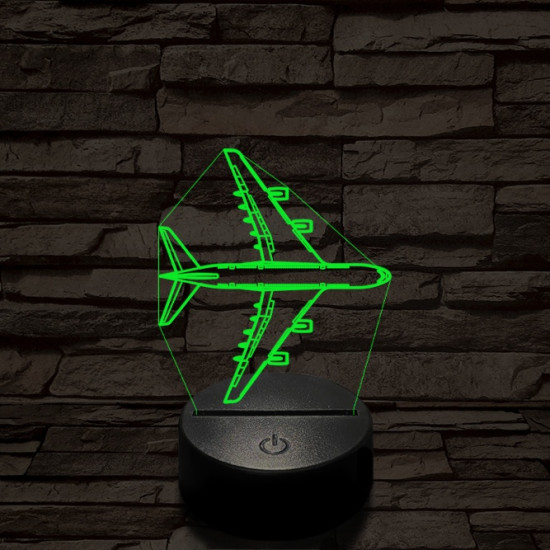 Utasszállító forever 7 színű  3D led lámpa