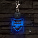 Arsenal világító LED-s kulcstartó