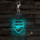 Arsenal világító LED-s kulcstartó