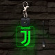 Juventus világító LED-s kulcstartó