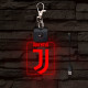 Juventus világító LED-s kulcstartó