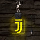 Juventus világító LED-s kulcstartó