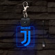 Juventus világító LED-s kulcstartó