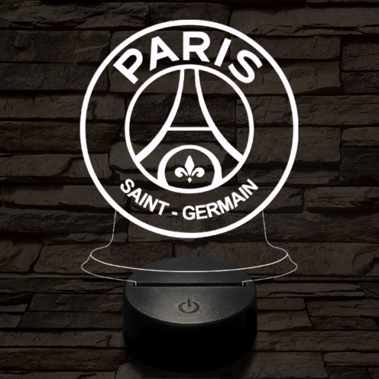 Paris saint germain 3D led lámpa