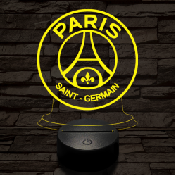 Paris saint germain 3D led lámpa