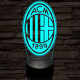 AC Milan 3D led lámpa