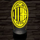 AC Milan 3D led lámpa