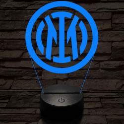 Inter Milan 3D led lámpa