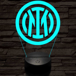 Inter Milan 3D led lámpa