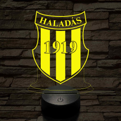 Haladás 7 színű 3D led lámpa