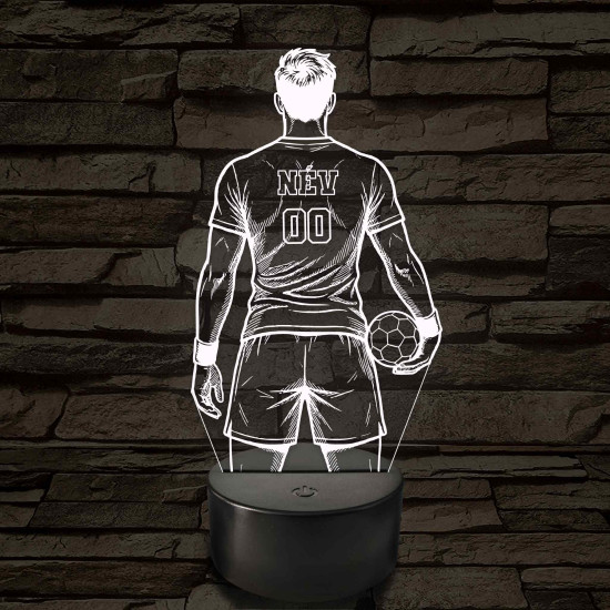 Kézilabdás Fiú – 7 színű, színváltós LED lámpa